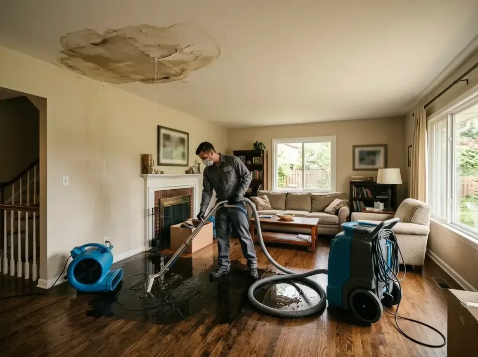 attic-pipe-burst-ceiling-drip-008 — frequently asked questions, Water Damage Restoration & Carpet Care in Lorenz Park, NY